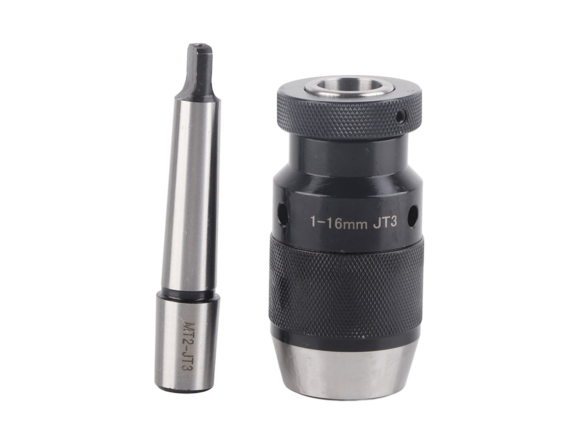 Mandril Sem Chave De Furadeira Série Jt3 Pro 1-16mm E Eixo De Cabo Reto Jt3-mt2 Cnc