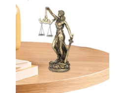 Estátua Da Justiça Em Resina Para Mesa | Estátua