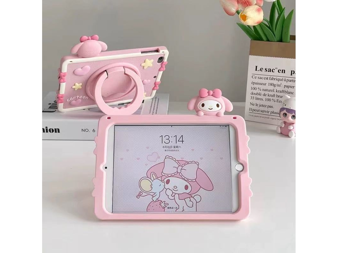 Capa Macia Com Design Giratório De 360 Graus E Posição Lateral Para Ipad Pro 2024 (11 Polegadas)