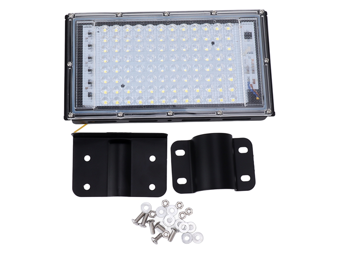 2026 lâmpada de Rua Led Profissional 100w 96leds Alto Brilho Economia de Energia Impermeável Exterior 180 240v Branco Puro