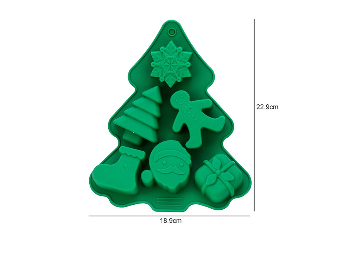 Molde De Natal, Molde De Silicone Molde De Bolo De Biscoitos