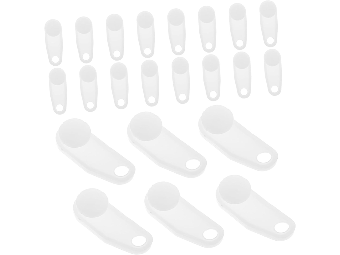 Conjunto De 30 Rodízios E Acessórios Para Trilho De Cortina, Para Instalação Rápida Em Casa, Escritório E Restaurante Conjunto De 30 Ro