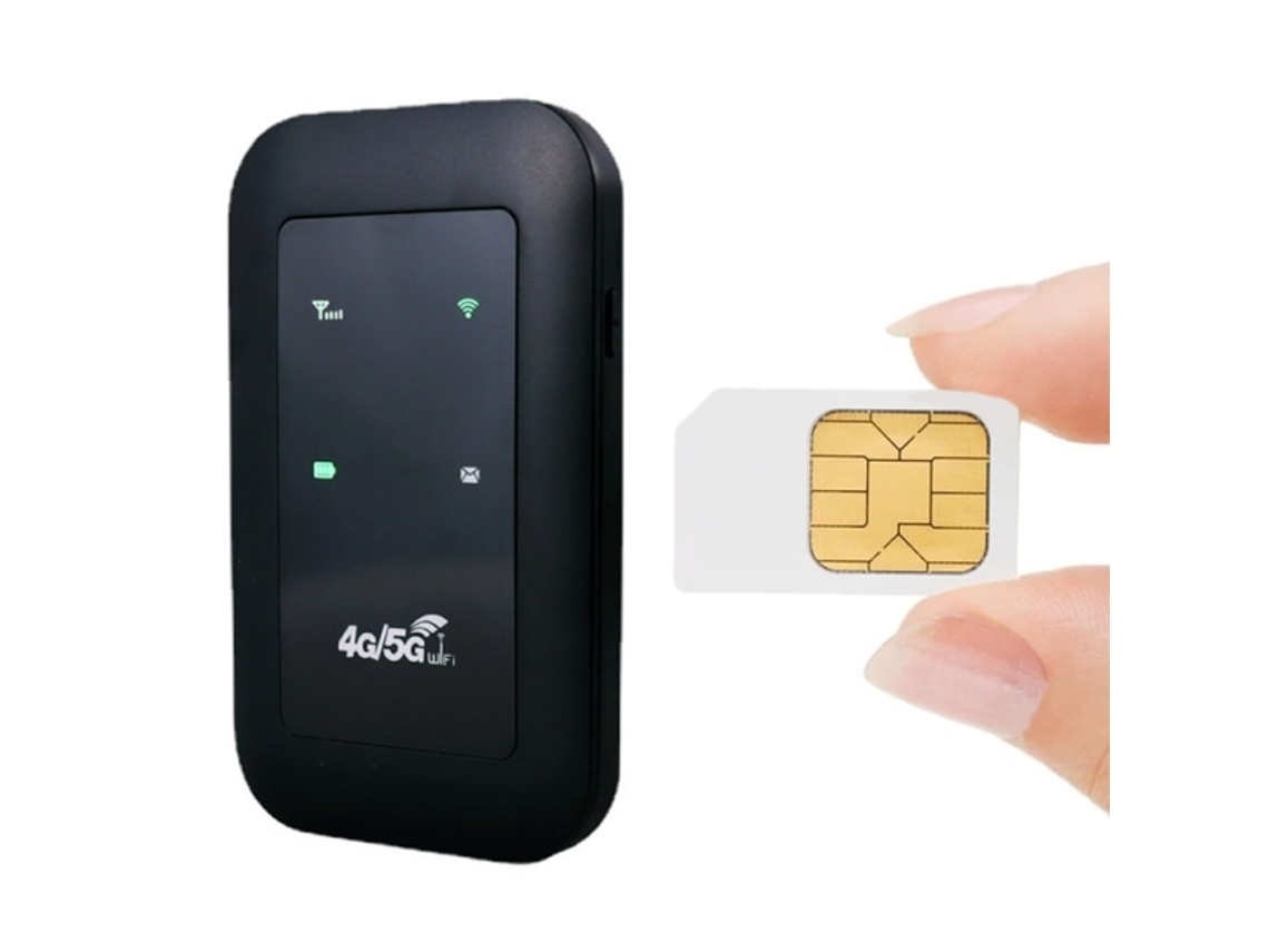 Hotspot Wifi Móvel 4g Lte 150 Mbps 120 Para Cartão Sim Slowmoose
