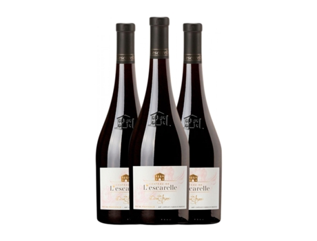 Vinho CHÂTEAU DE L'ESCARELLE Les Deux Anges Rouge Côtes de Provence (0.75 L - 3 Unidades)
