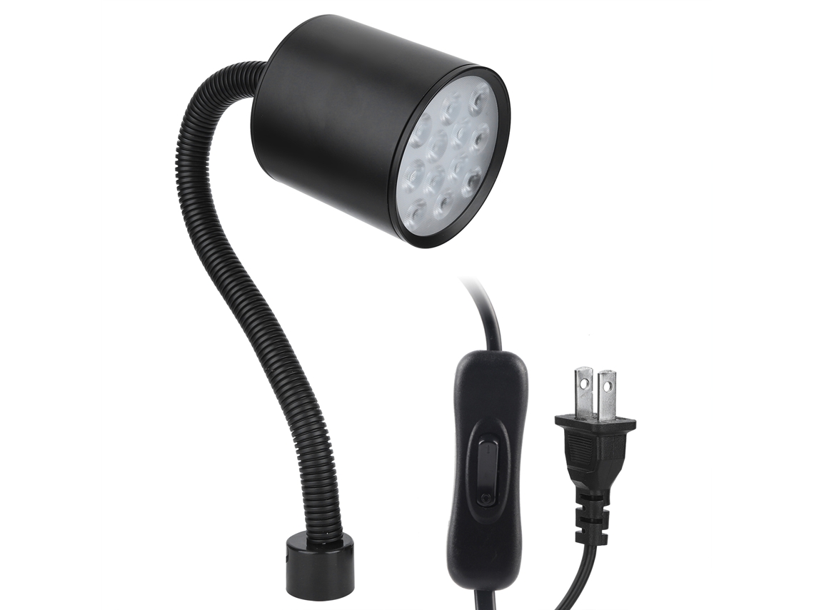 Luz de Trabalho Led 12 Chips Ajustável com Base Magnética | S/MARCA