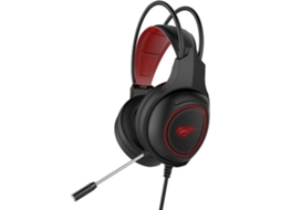 Auscultadores Gaming com Fio HAVIT H2239d (On Ear - Multiplataforma - Preto)