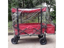 Capota De Chuva Para Carrinho Transparente Pvc - Aprovação Para Fuxtec, Crotec E Outros Modelos