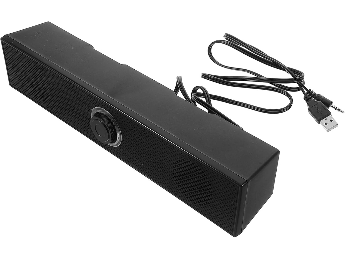 Caixas de Som Compactas para Computador de Mesa com Dois Potentes Alto falantes Estéreo. SFUSHOS