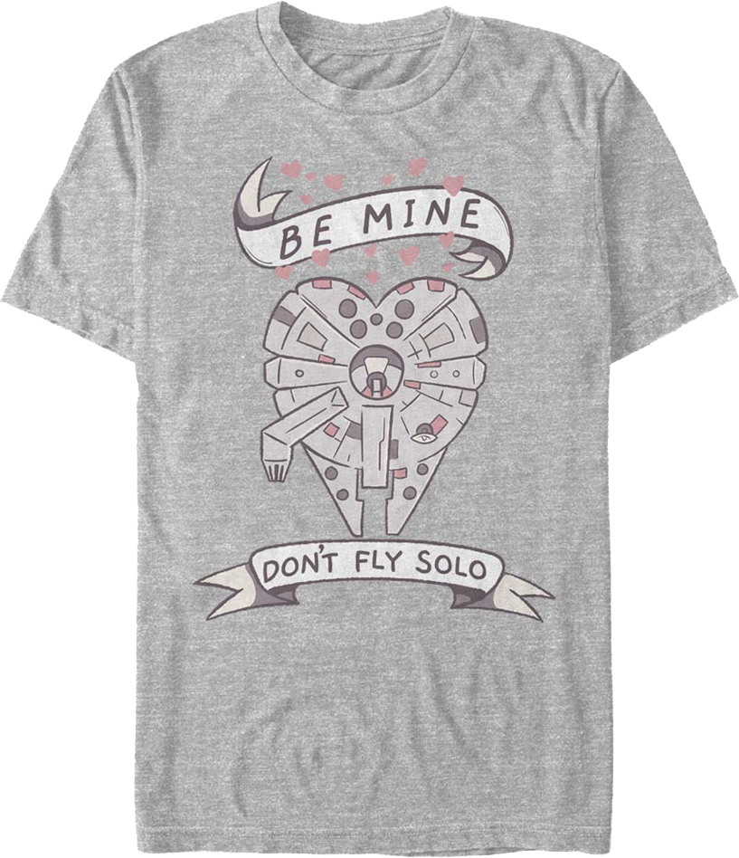 T-Shirt Unissexo DEEPSTONE Don'T Fly Solo Star Wars Urze Atlética M