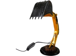 Luminária De Mesa Em Formato De Escavadeira, Luz Noturna Led | Simulação De Pá
