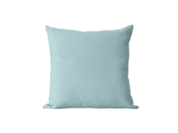 Almofada Quadrada Veludo Turquesa 45x45 Cm - Dune