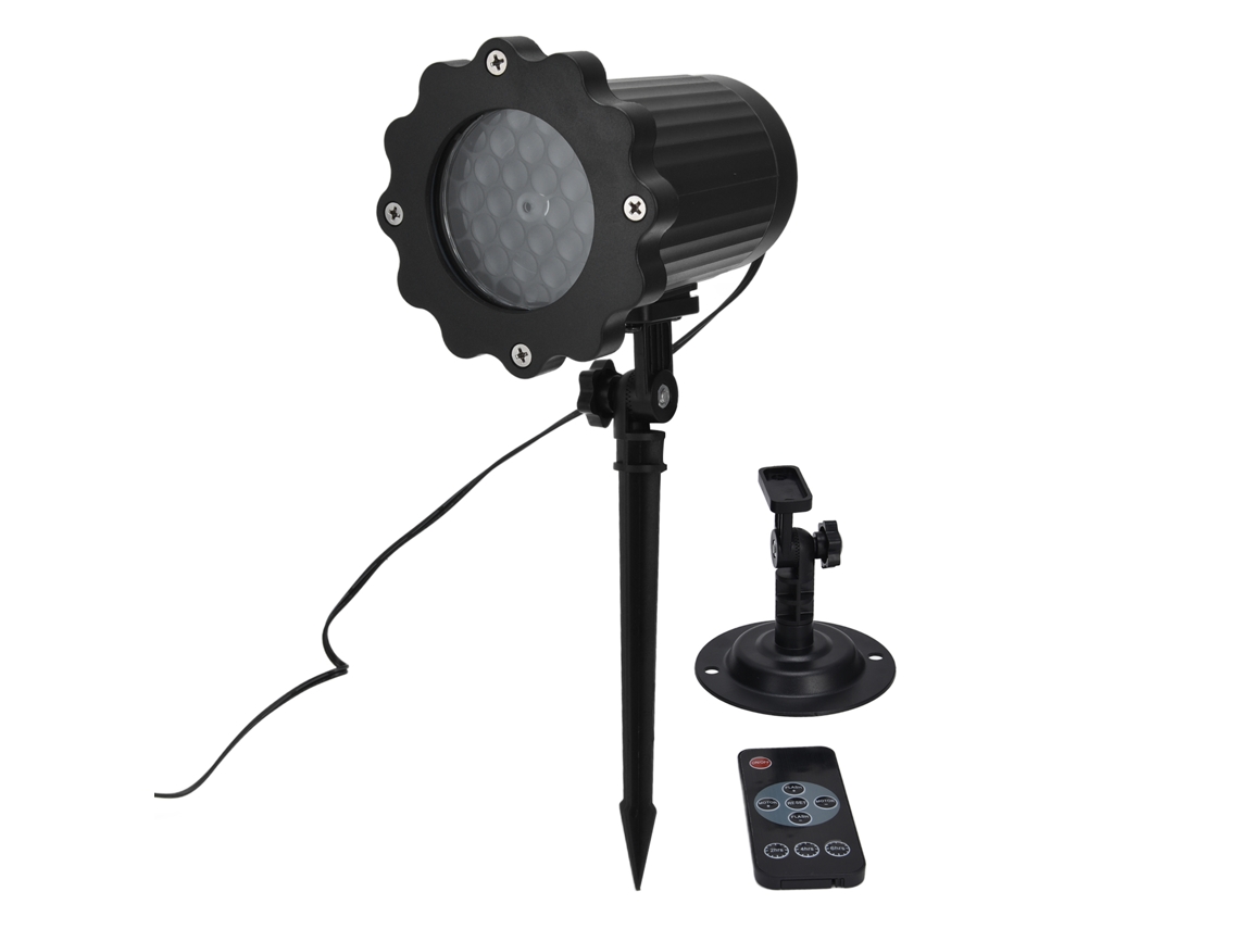 Projetor de luzes de floco de neve natal IP65 à prova d'água LED para festas exteriores e interiores 100/240V S/MARCA