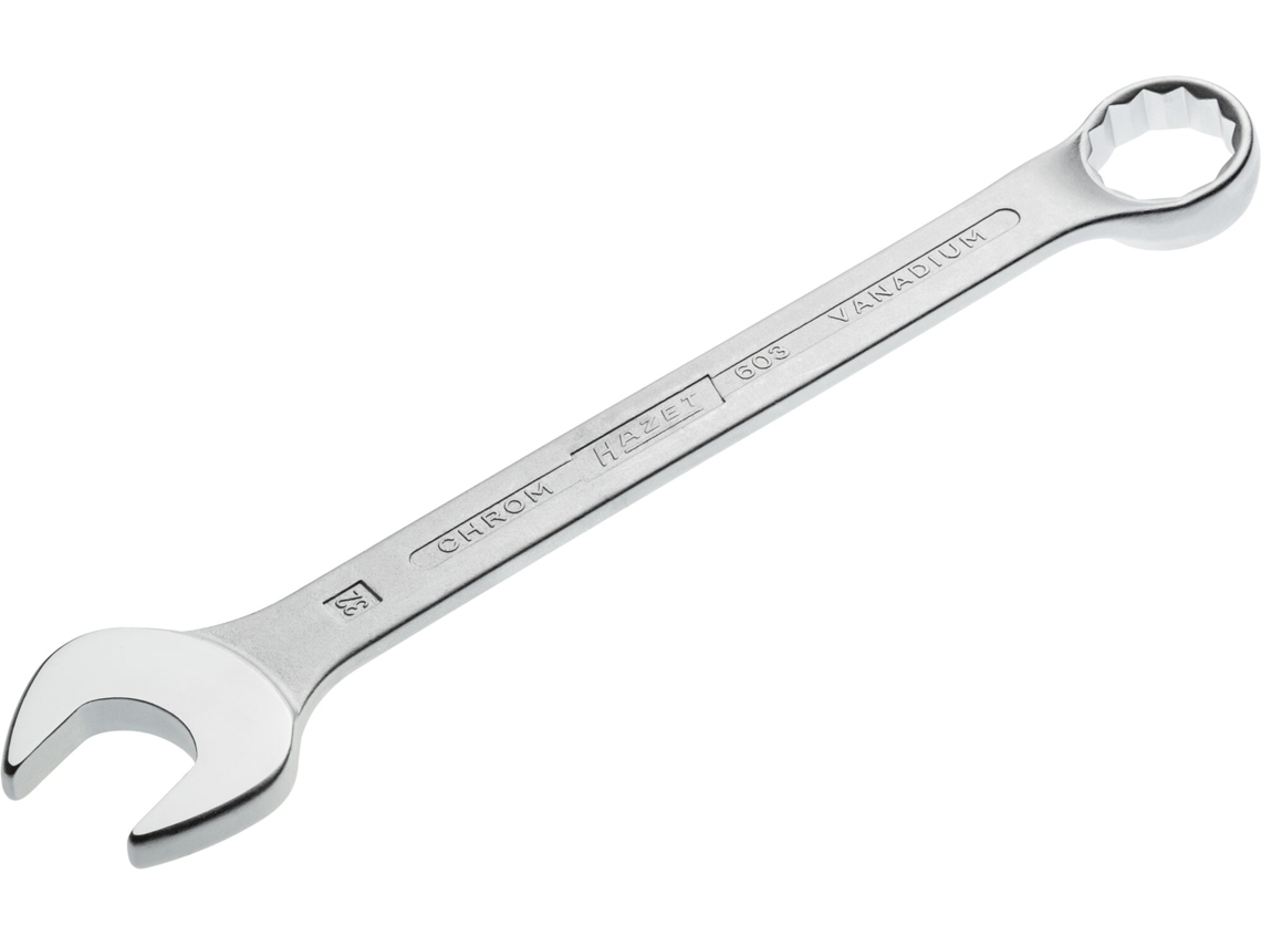 603-32 Chave combinada: Perfil de tração hexagonal duplo externo 32 mm HAZET
