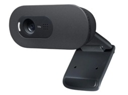 Webcam Hd Streaming Webcam Câmera Usb Externa Hd 720p Para Desktop Ou Laptop Com Microfone Compatível Com Pc Ou Mac Preto
