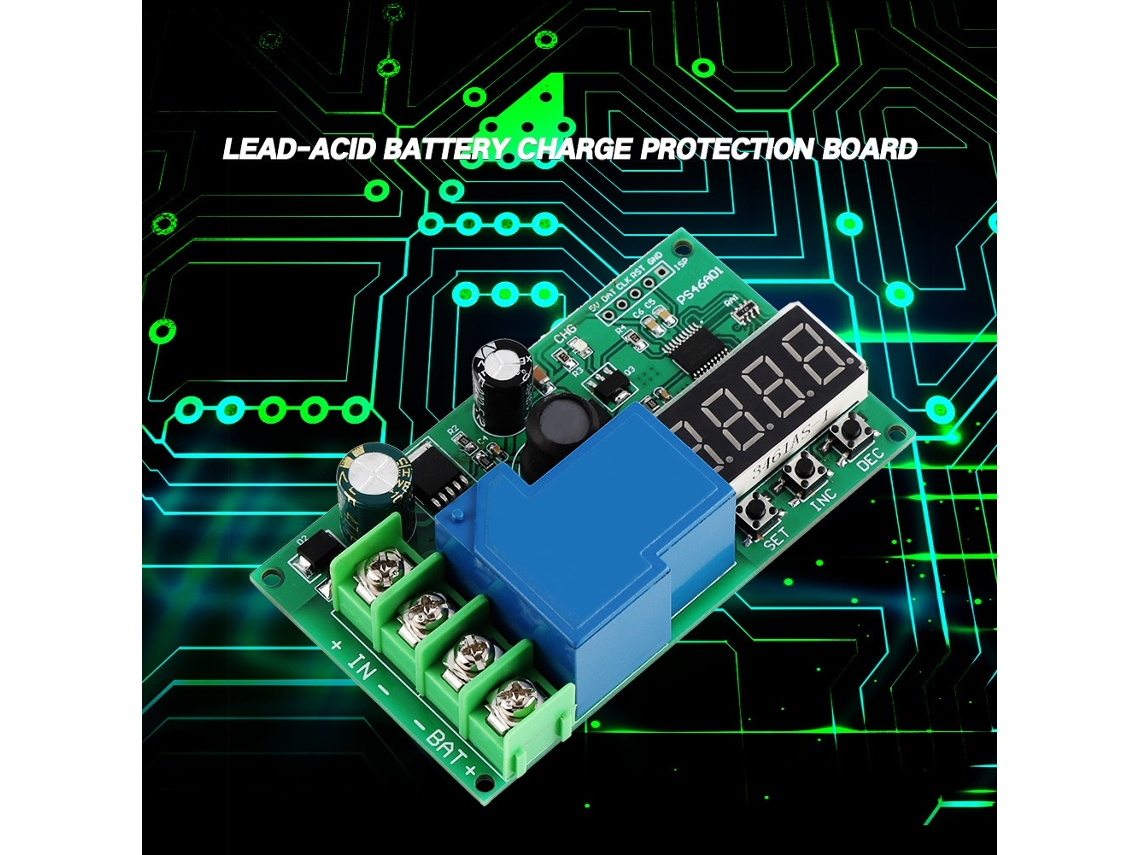 Módulo De Arranque-paragem Automático Laxiscreed Para Proteção De Carga De Bateria De Chumbo-ácido