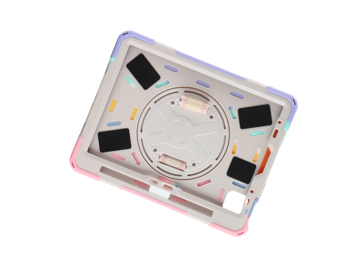 2026zentro-capa De Proteção Para Tablet Estilosa Universal Resistente A Impactos Para Ios 10.9 Pro11 2018-2022 Cor Rosa Colorida