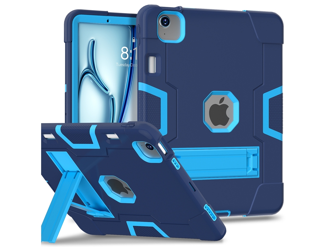 Capa Para Tablet Lurelia, Compatível Com Ipad Air/ipad 5, Azul Marinho, Silicone, Função Sono, Proteção Antiquedas