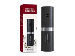 Conjunto de Moedor Elétrico Automático Sal e Pimenta, Especiarias por Gravidade com Moagem Ajustável, U Tensílios Cozinha, GOKOCO