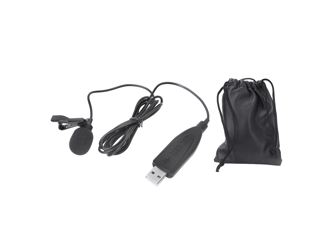 Usb Computer Recording Lapel Clip Microphone Portable Mini Conference Microphone LAXISCREED