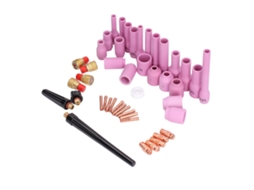 Kit De Acessórios Para Soldadura Tig Laxiscreed Com Copos, Colares E Lentes De Alta Qualidade