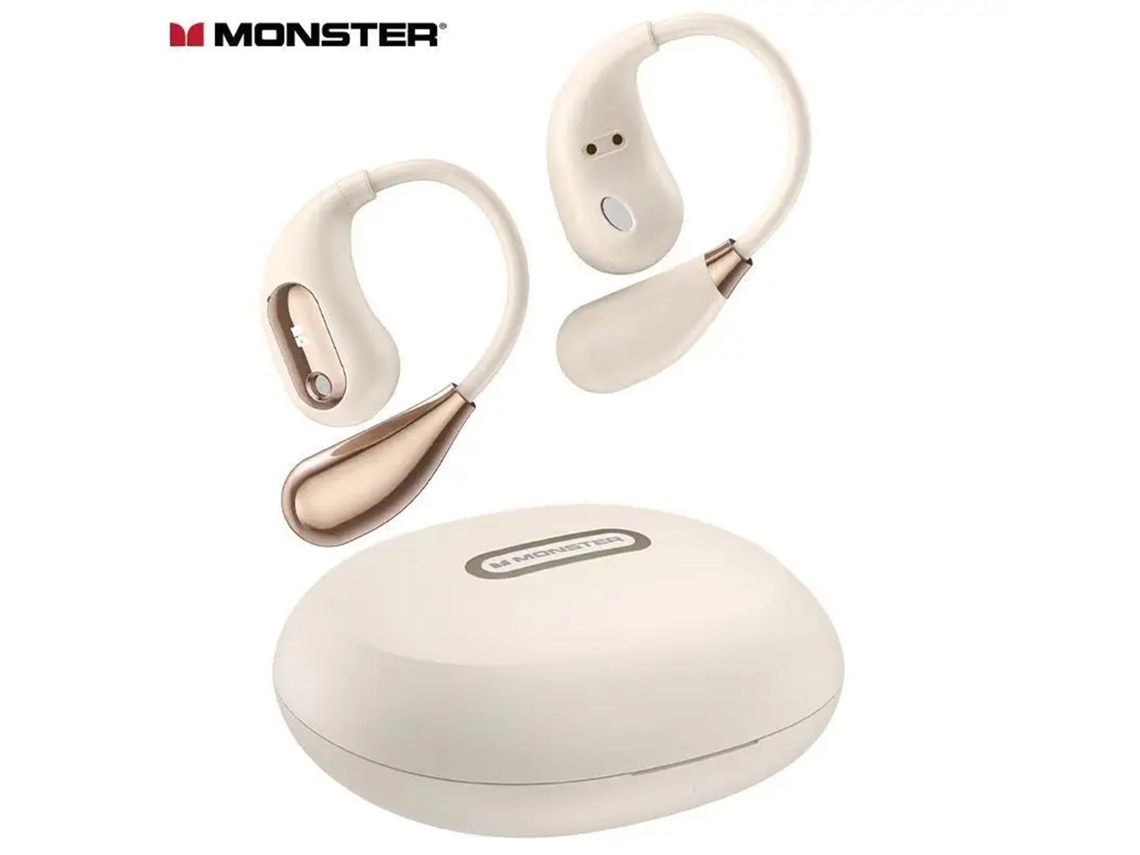 Fones de ouvido com gancho Bluetooth 5.4 EOOCOO esportivos