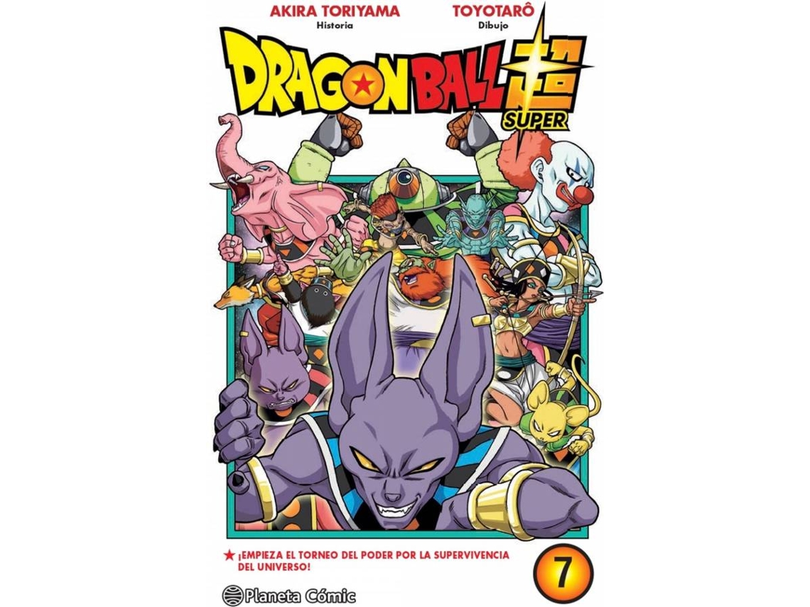 Livro Dragon Ball Super Nº 07 de Akira Toriyama (Espanhol)