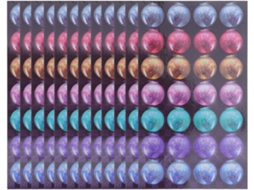 Reforço Adesivo Para Furos Em Cadernos, Adesivos Redondos, 48 Unidades 68x 11, 6mm, Autoadesivos Para Mesa, Escola