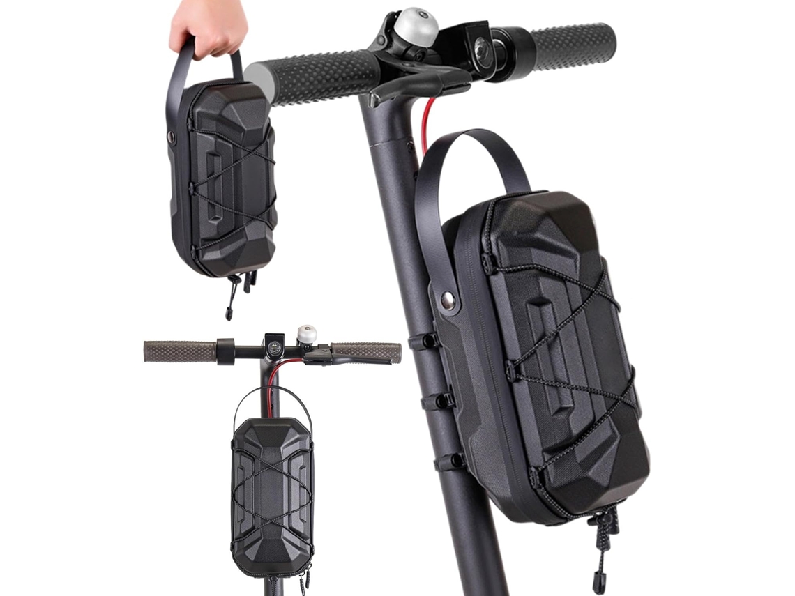 Bolsa impermeável para scooter, bolsa para guidão e bolsa para quadriciclo.