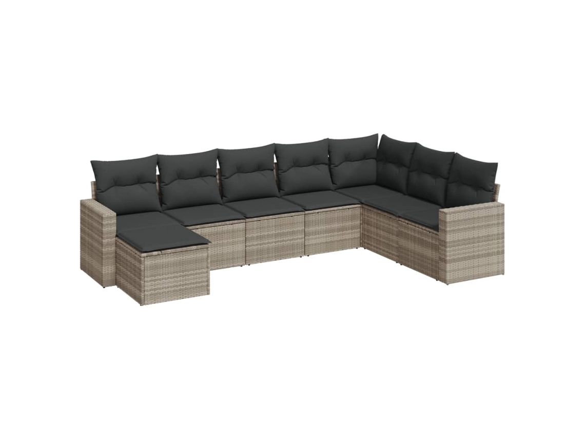 Garden Sofa Set, Garden Sofa Sets Vidaxl Cinzeto Rattan / Vime (n/a)