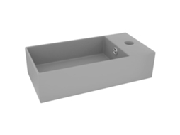 Bathroom Sink, Bathroom Sinks Vidaxl Cinzeto Cerâmica (n/a)
