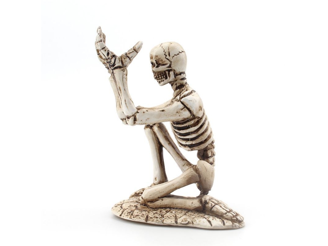 2026-porta Lápices De Calavera Linjou, Diseño Esquelético 3d, Organizador De Escritorio, Decoración De Halloween