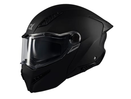 Capacete de motocicleta Axxis Ghostfighter SV Solid Matte Black S Matte Black S