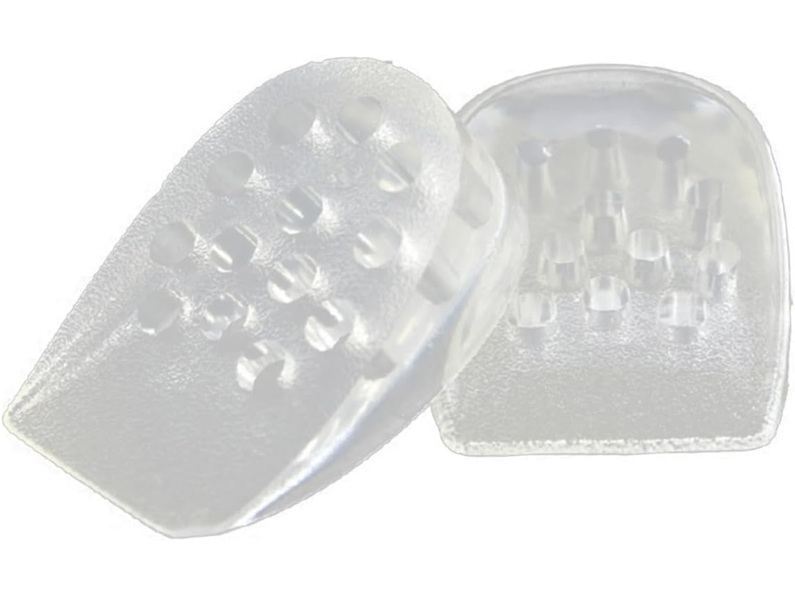 Palmilhas Transparentes Para Aumentar A Altura Do Calcanhar, Elevadores De Calçados Invisíveis Em Silicone, Suportes