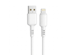 Cabo De Dados Usb M Para Lightning M 1m 3a New Science U-08 Branco