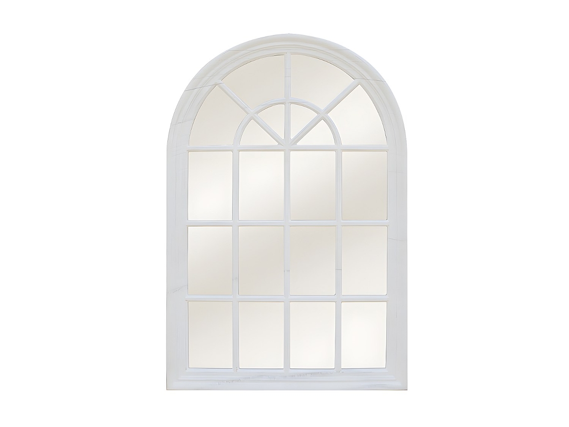 Espelho de Parede Montesquieu OZAIA (Branco - Aglomerado e derivados de madeira - 80x4.3x120 cm)