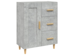 Sideboard, Sideboards Vidaxl Cinzeto Madeira Processada (n/a)
