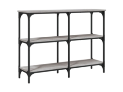 Mesa Consola Derivados de Madeira Cinzento Sonoma MAISON EXCLUSIVE 100x29x75 cm