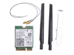 Lurelia Antena Wi-fi Ax211ngw Ax211 Wi-fi 6 2,4 Gbps Dual Band 2,4/5 Ghz Bluetooth 5.2 Mini Pcie Para M.2 Para Key E Cnvio 2 Dual Band 2