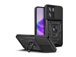 Capa Para Oppo A57 / A57s (4g) À Prova De Choque Com Anel De Proteção Para Lente Fanpesp Protetor De Tela Para Celularvayotoy