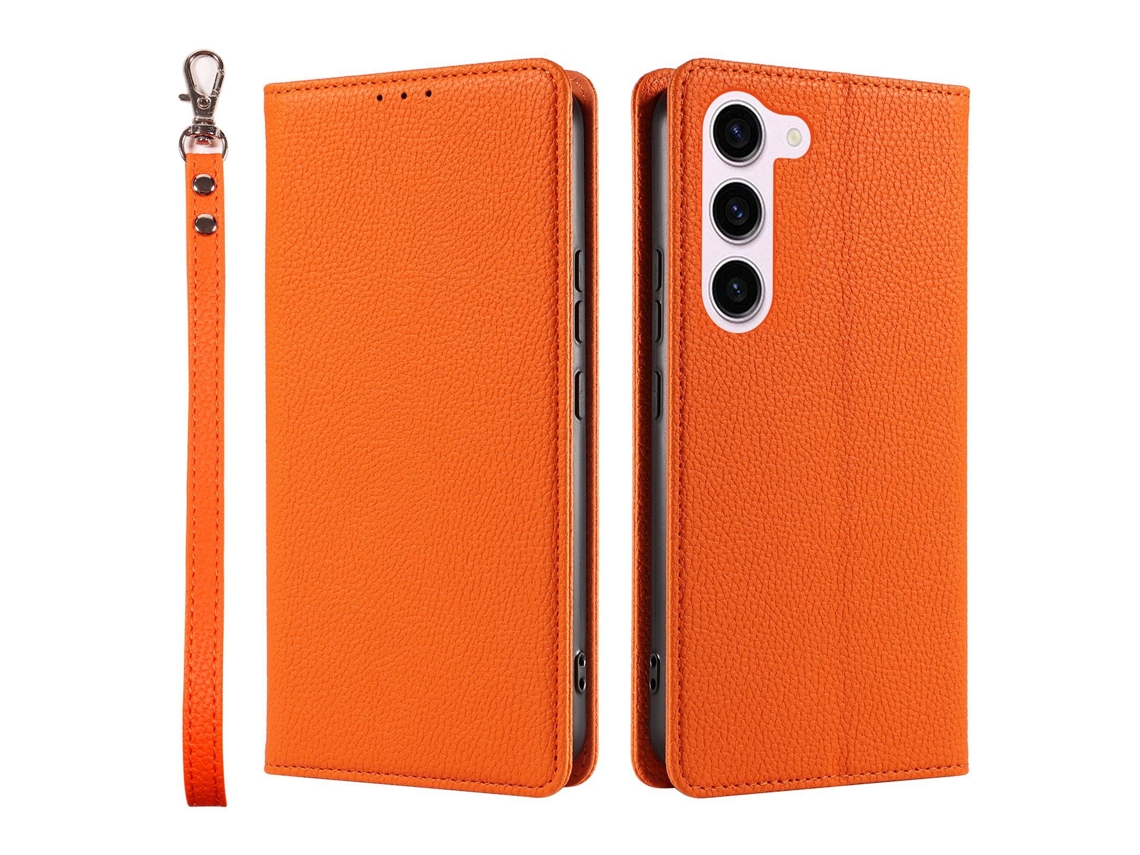 Cordão Compatível Com Capas Magnéticas De Celular Samsunghermes Laranja - S25 Edge