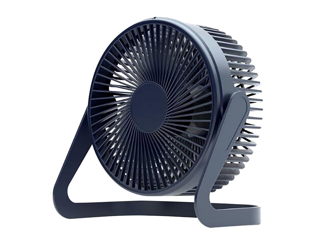 Ventilador portátil, pequeno ventilador de mesa USB de 5 polegadas, com plugue, mini ventilador elétrico silencioso para mesa.