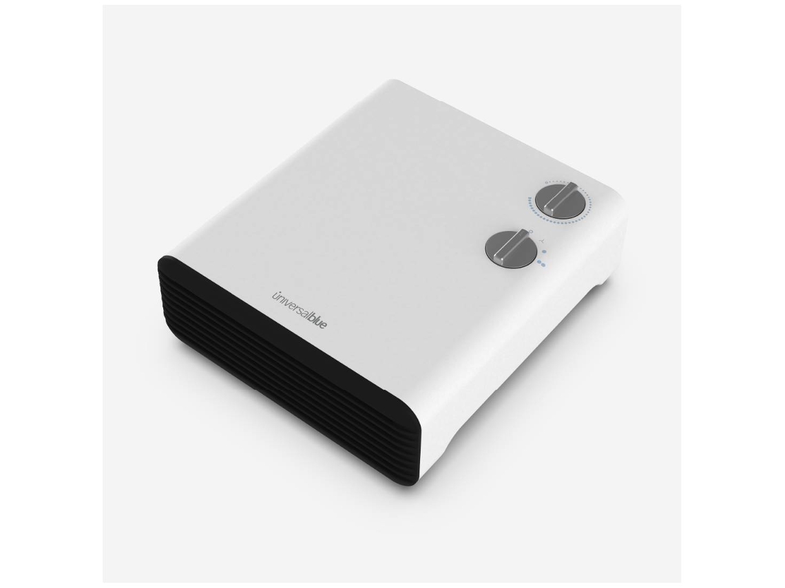 Aquecedor com Ventilador UNIVERSALBLUE  Horizontal 2000 W Aquecedor de Design Wakama