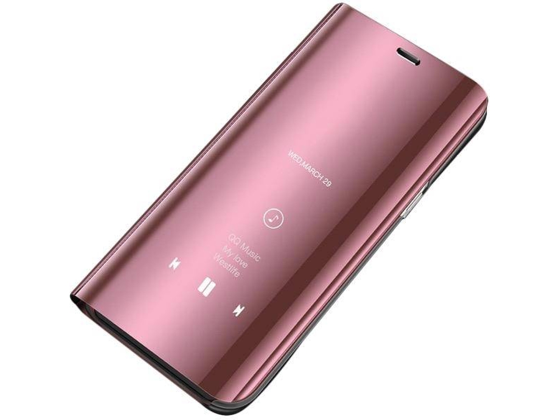 Capa Samsung Galaxy S8 LMOBILE Clear View Rosa