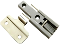 Dobradiças Giratórias Ocultas Para Portas, Conjunto Com 4 Peças, Dobradiças Reversíveis Para Portas De Correr E