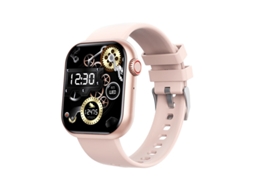 Smartwatch YIZHOOD F57 1.91 Inch Bluetooth Chamada Ip67 À Prova de Água Android e Ios Rosa