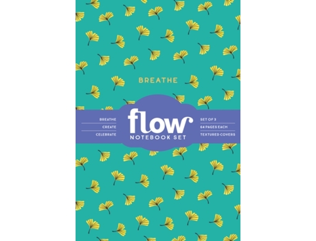 Livro breathe, create, celebrate notebook set de irene smit,astrid van der hulst (inglês)