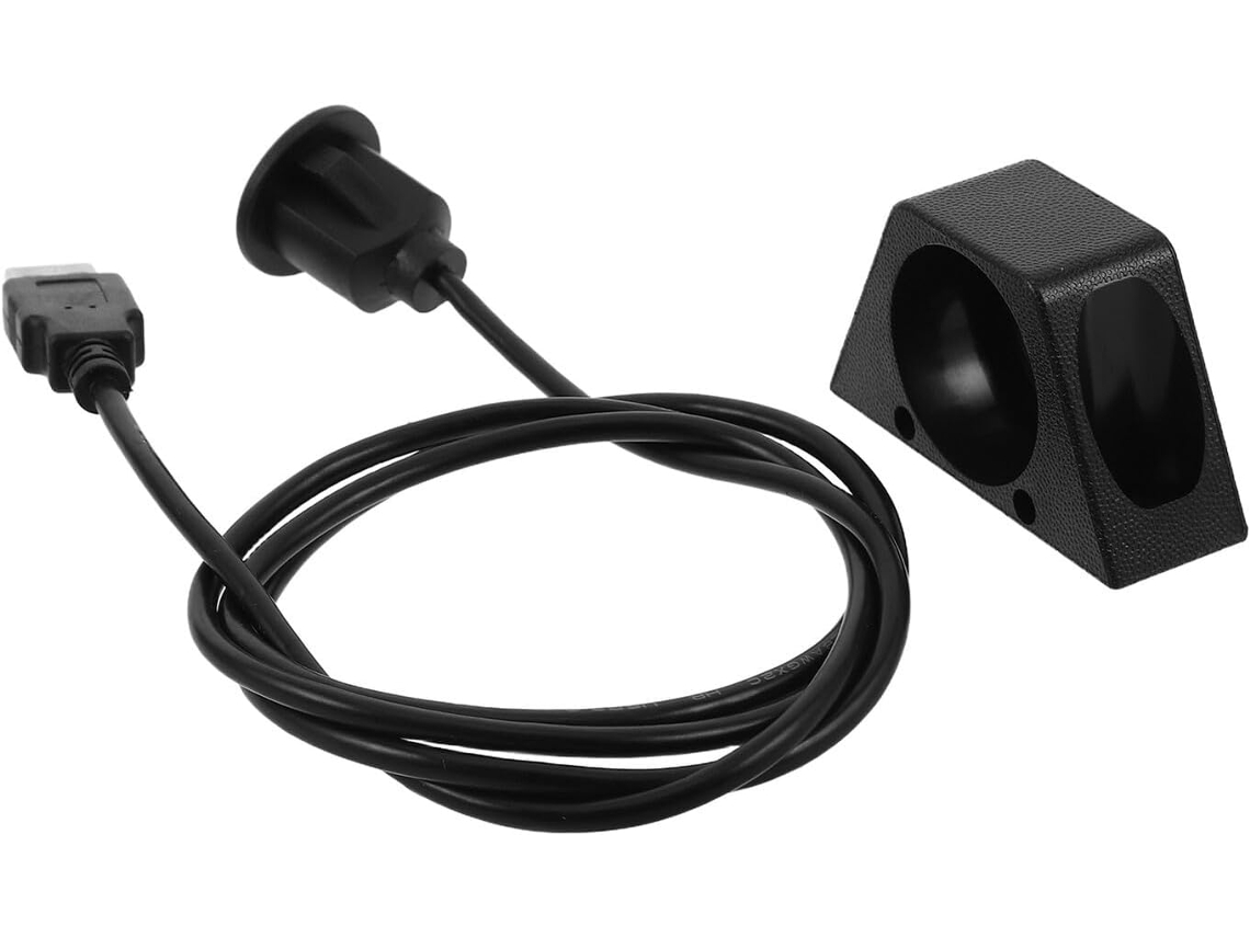 Cabo De Extensão Usb De 1 Metro Para Painel De Carro E Moto - Fácil Instalação