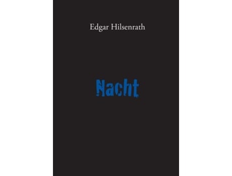 Livro Nacht De Edgar Hilsenrath (alemão)