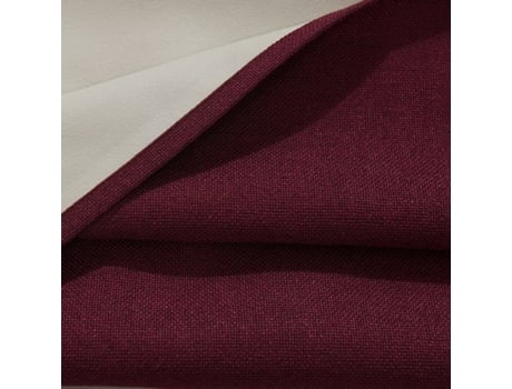 Cortina BEST INTERIOR Aglaïa (Borgonha - Poliéster - 140x260 cm)