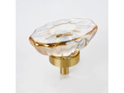 Puxadores De Cristal Para Gavetas, Puxadores Para Cômodas, Puxador Decorativo De Cristal, Puxador De Gaveta Latão